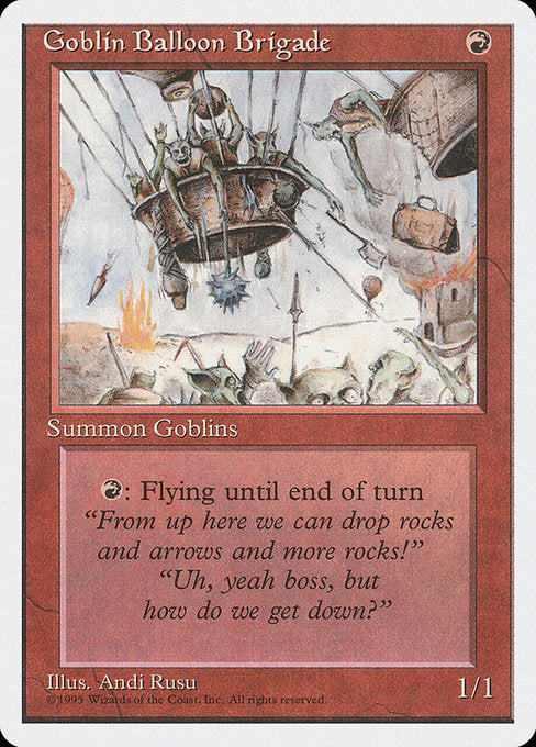 Goblin Balloon Brigade [Fourth Edition] | Gaming Infinity