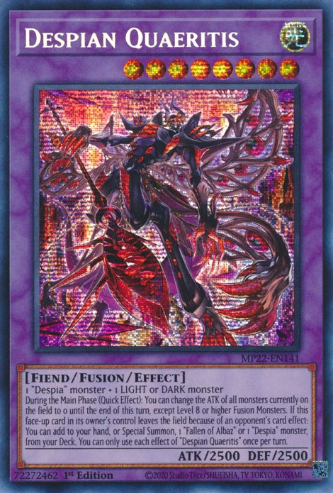 Despian Quaeritis [MP22-EN141] Prismatic Secret Rare | Gaming Infinity