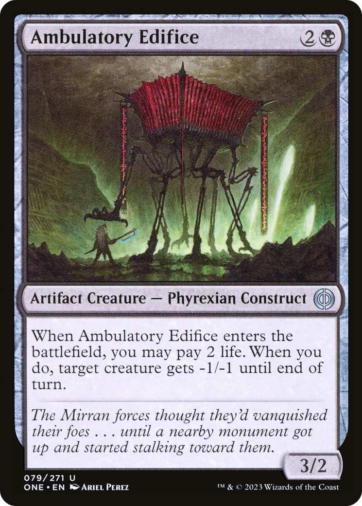 Ambulatory Edifice [Phyrexia: All Will Be One] | Gaming Infinity