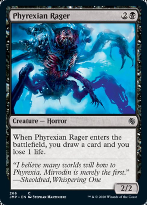 Phyrexian Rager [Jumpstart] | Gaming Infinity