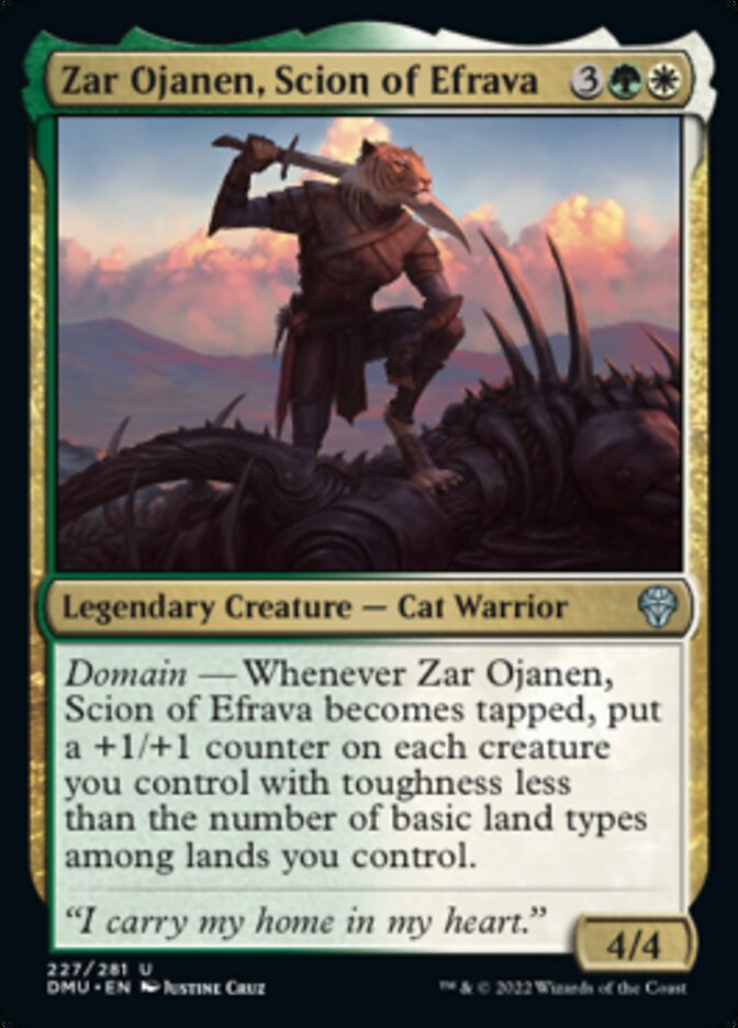Zar Ojanen, Scion of Efrava [Dominaria United] | Gaming Infinity