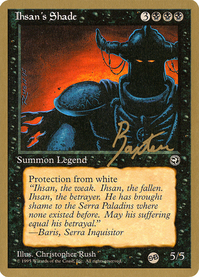 Ihsan's Shade (George Baxter) (SB) [Pro Tour Collector Set] | Gaming Infinity
