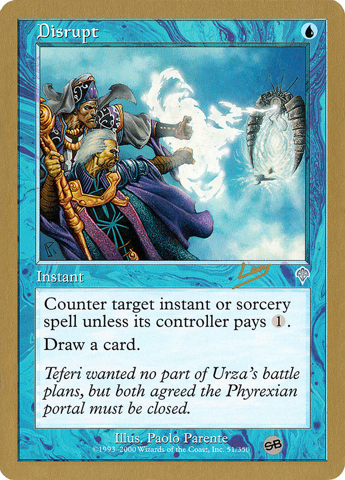 Disrupt (Raphael Levy) (SB) [World Championship Decks 2002] | Gaming Infinity