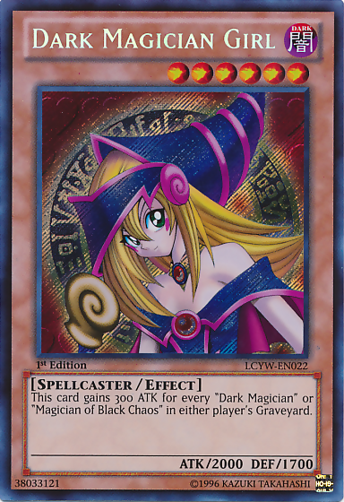 Dark Magician Girl [LCYW-EN022] Secret Rare | Gaming Infinity