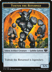 Daretti, Scrap Savant Emblem // Tuktuk the Returned Double-sided Token [Commander 2014 Tokens] | Gaming Infinity