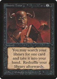 Demonic Tutor [Limited Edition Beta] | Gaming Infinity