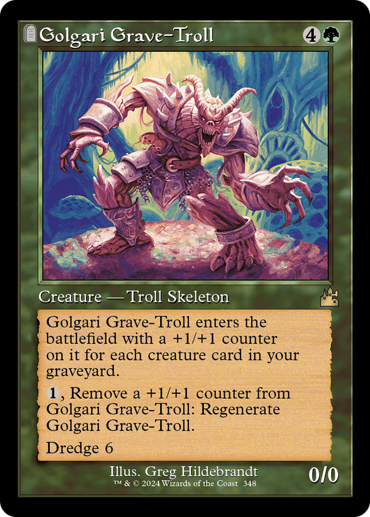 Golgari Grave-Troll (Retro Frame) [Ravnica Remastered] | Gaming Infinity