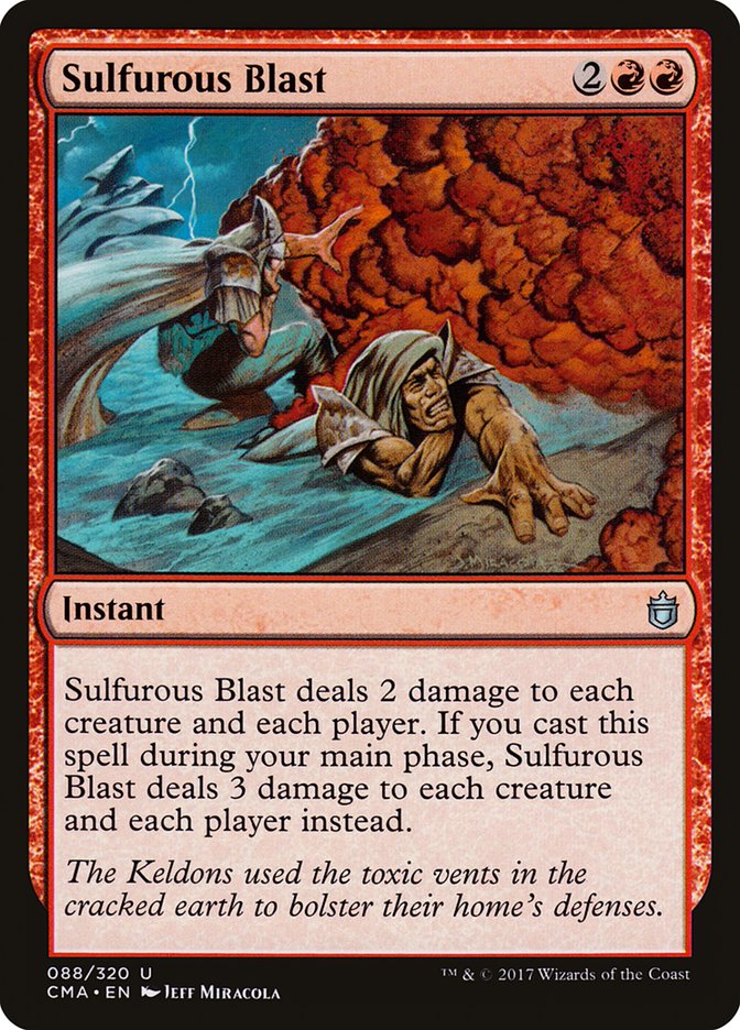 Sulfurous Blast [Commander Anthology] | Gaming Infinity