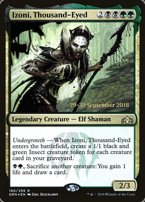 Izoni, Thousand-Eyed [Guilds of Ravnica Promos] | Gaming Infinity