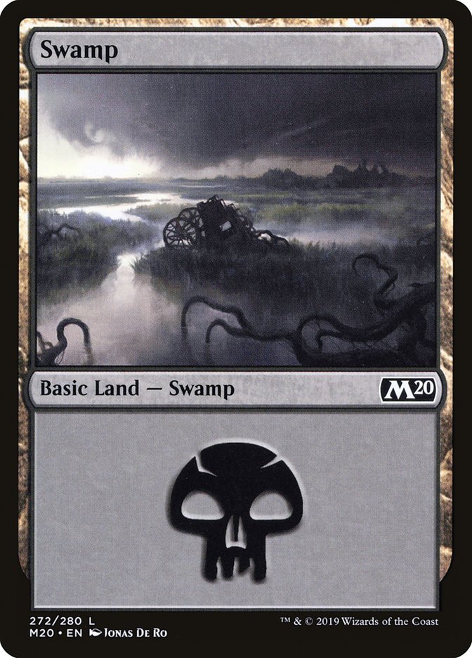 Swamp (#272) [Core Set 2020] | Gaming Infinity