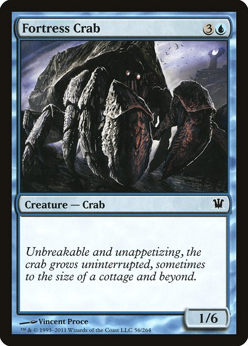 Fortress Crab [Innistrad] | Gaming Infinity