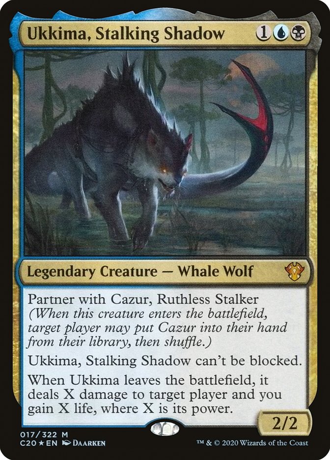 Ukkima, Stalking Shadow [Commander 2020] | Gaming Infinity