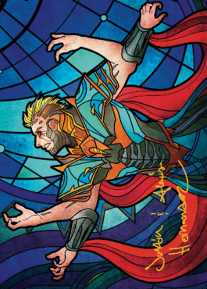 Ertai Resurrected Art Card 2 (Gold-Stamped Signature) [Dominaria United Art Series] | Gaming Infinity