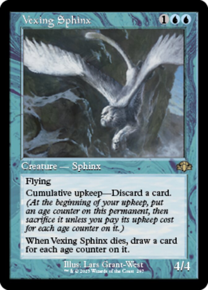 Vexing Sphinx (Retro) [Dominaria Remastered] | Gaming Infinity