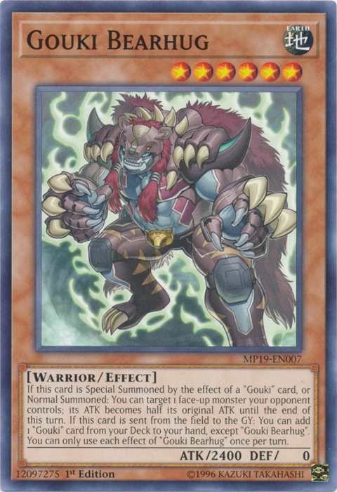 Gouki Bearhug [MP19-EN007] Common | Gaming Infinity