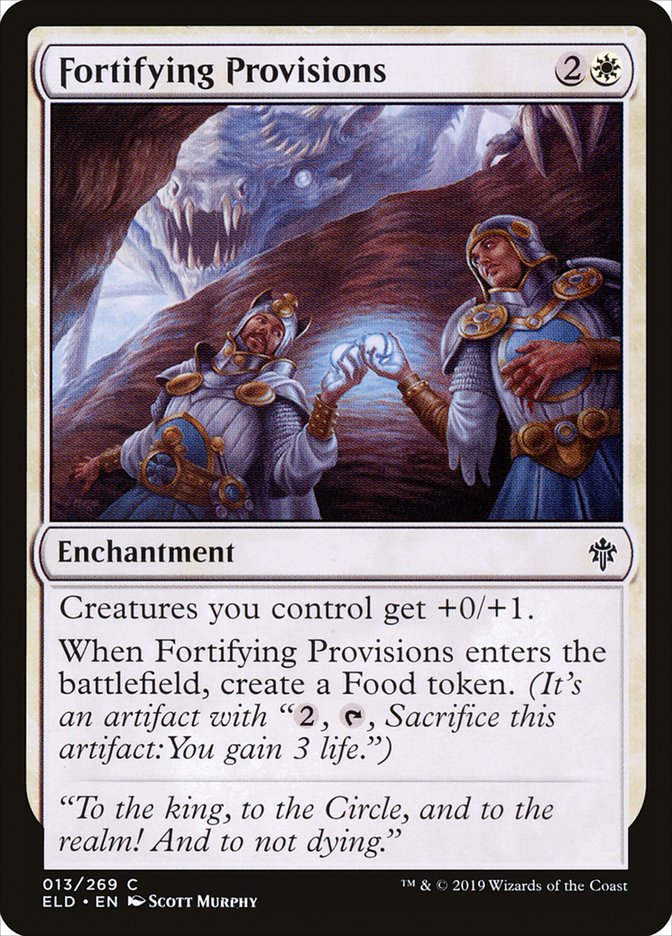 Fortifying Provisions [Throne of Eldraine] | Gaming Infinity