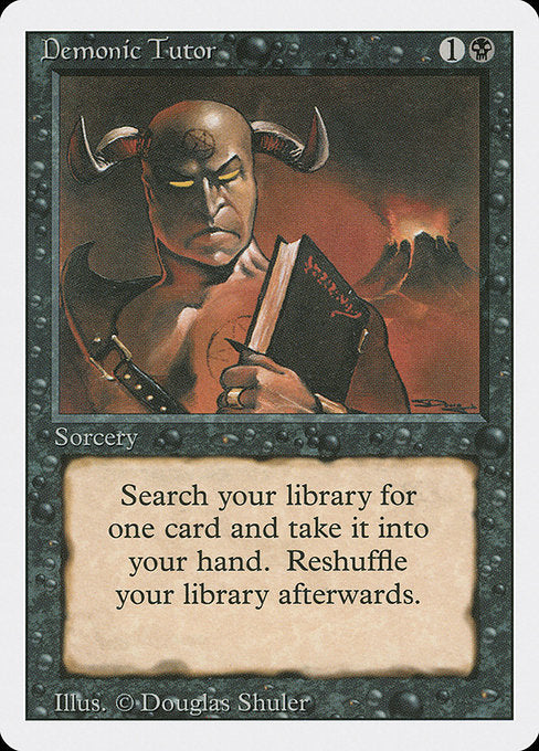 Demonic Tutor [Revised Edition] | Gaming Infinity