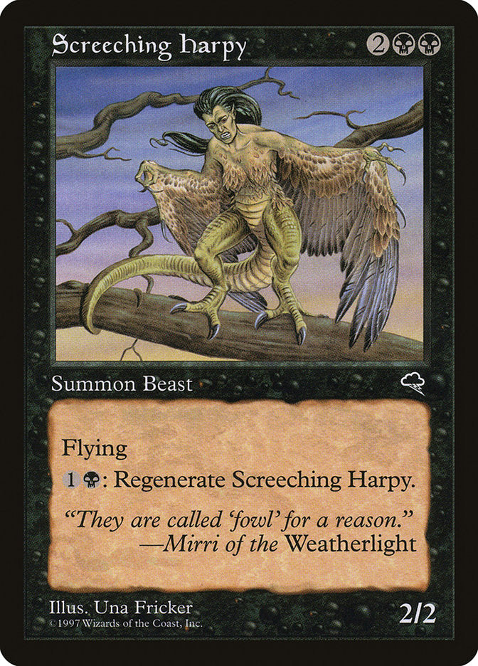 Screeching Harpy [Tempest] | Gaming Infinity