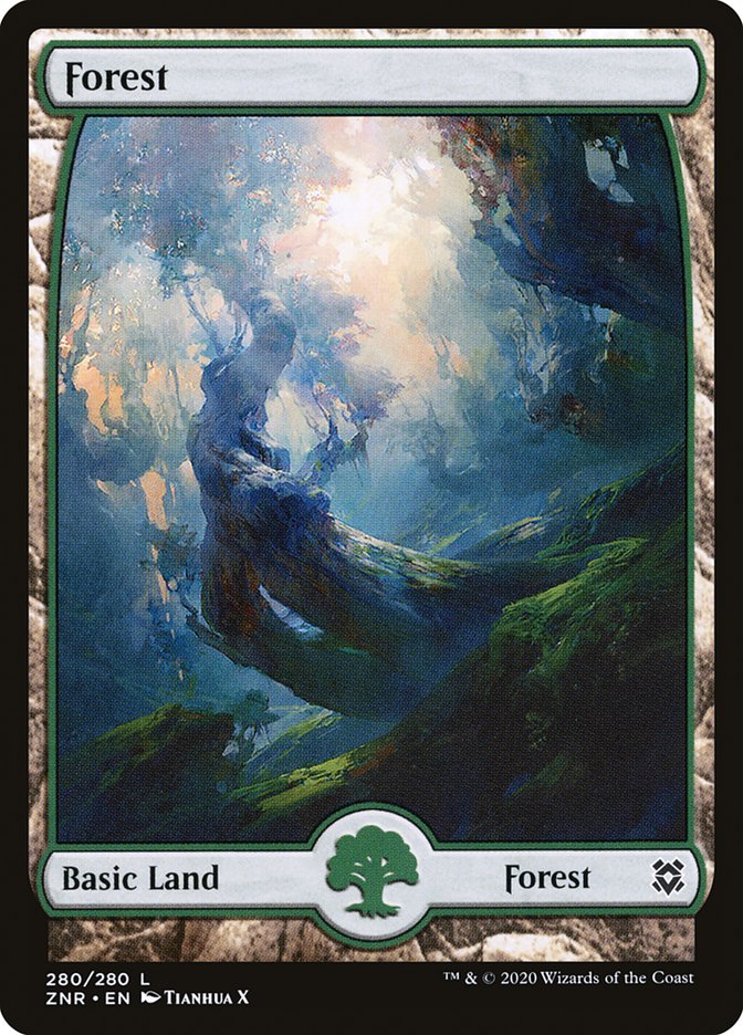 Forest (280) [Zendikar Rising] | Gaming Infinity