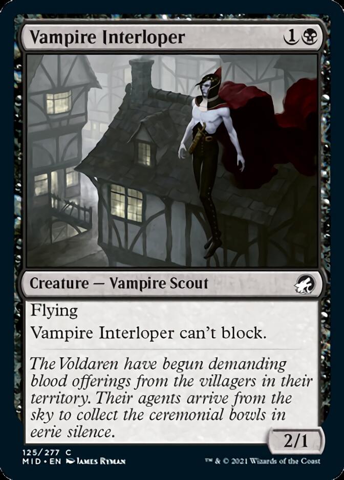 Vampire Interloper [Innistrad: Midnight Hunt] | Gaming Infinity