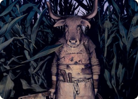 Fleshtaker Art Card [Innistrad: Midnight Hunt Art Series] | Gaming Infinity