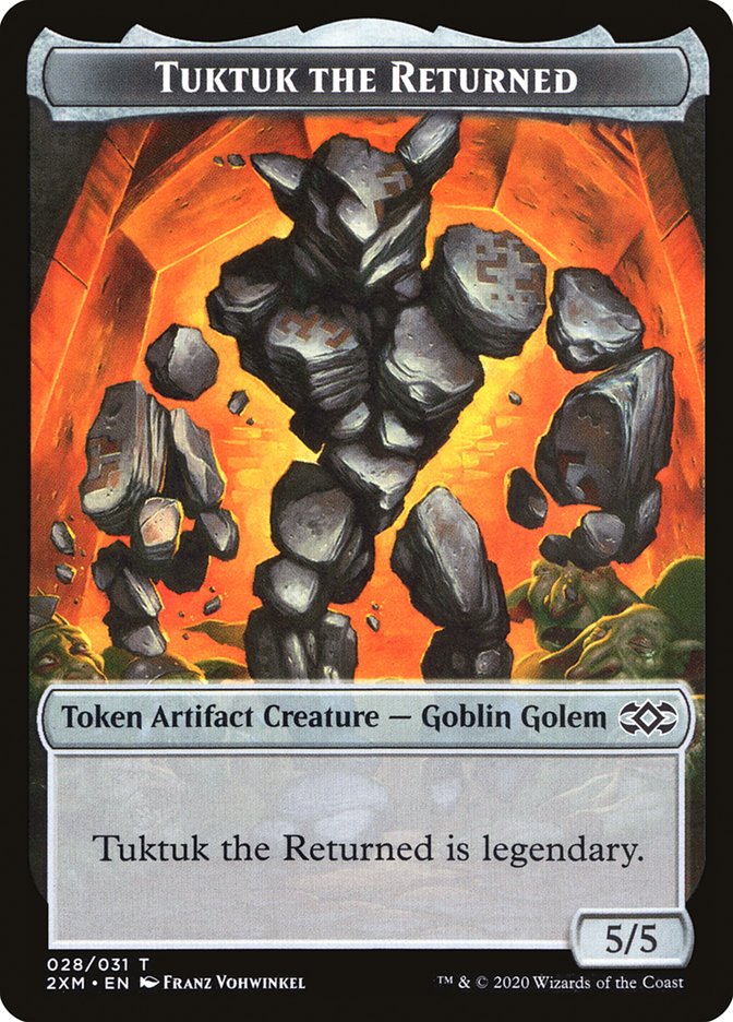 Tuktuk the Returned Token [Double Masters] | Gaming Infinity