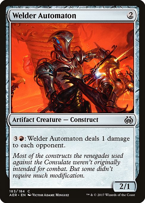 Welder Automaton [Aether Revolt] | Gaming Infinity