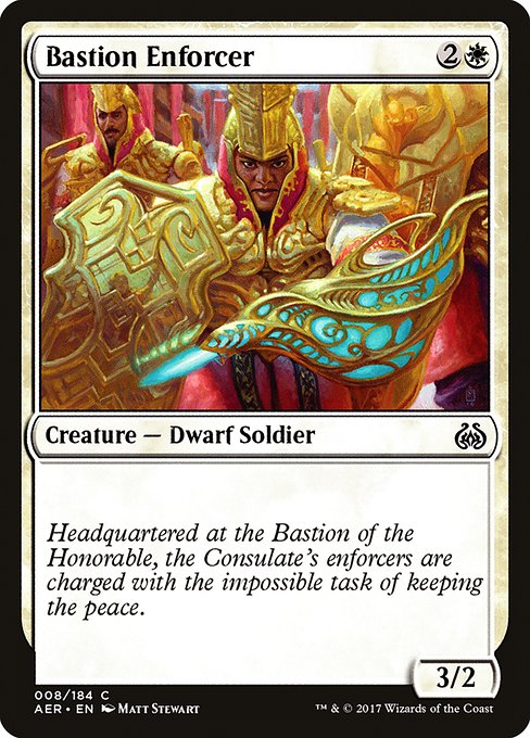 Bastion Enforcer [Aether Revolt] | Gaming Infinity