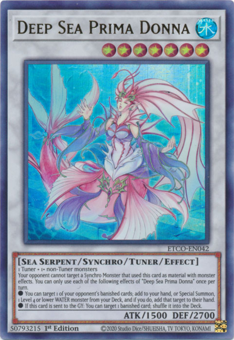 Deep Sea Prima Donna [ETCO-EN042] Ultra Rare | Gaming Infinity