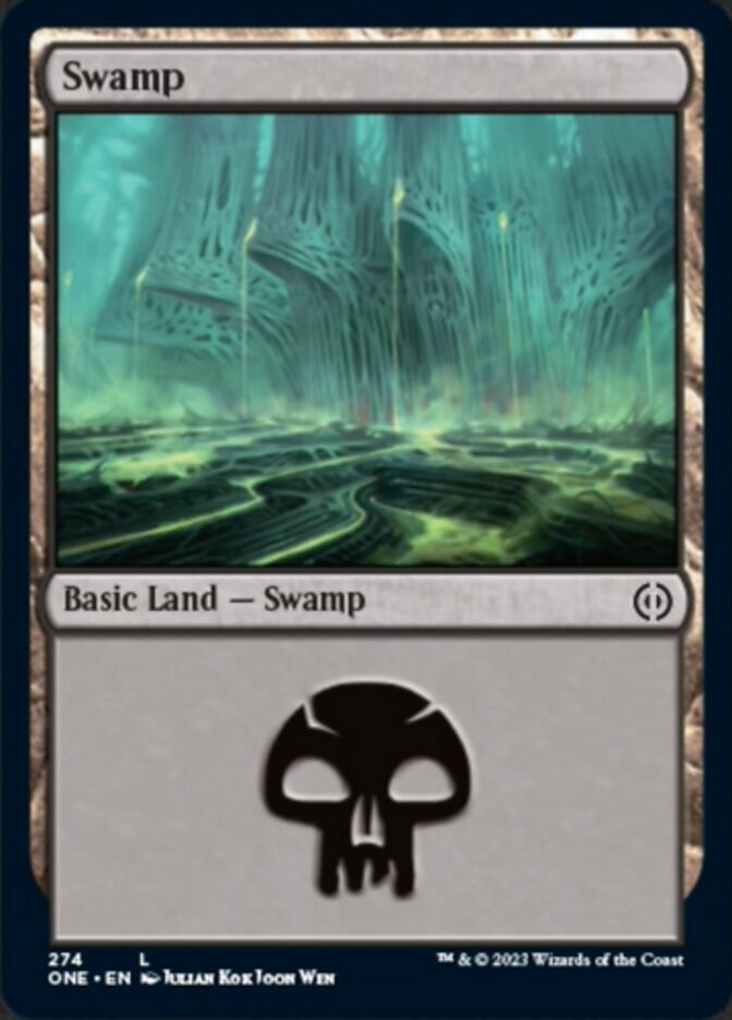 Swamp (274) [Phyrexia: All Will Be One] | Gaming Infinity