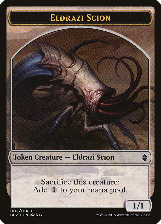 Eldrazi Scion (002/014) [Battle for Zendikar Tokens] | Gaming Infinity