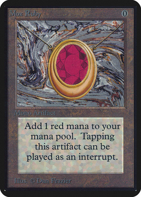 Mox Ruby [Limited Edition Alpha] | Gaming Infinity