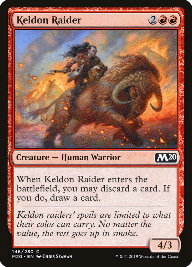 Keldon Raider [Core Set 2020] | Gaming Infinity