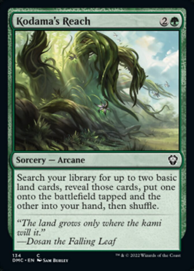 Kodama's Reach [Dominaria United Commander] | Gaming Infinity