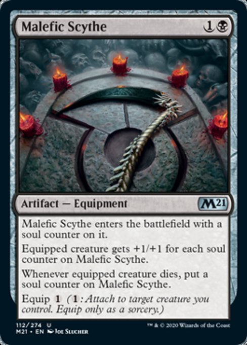 Malefic Scythe [Core Set 2021] | Gaming Infinity