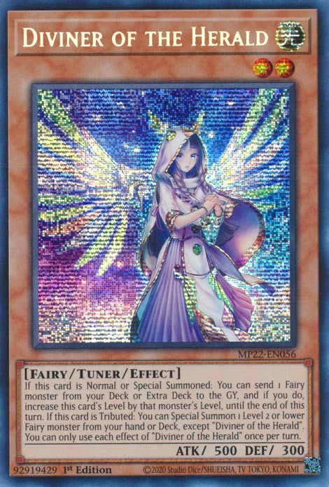 Diviner of the Herald [MP22-EN056] Prismatic Secret Rare | Gaming Infinity