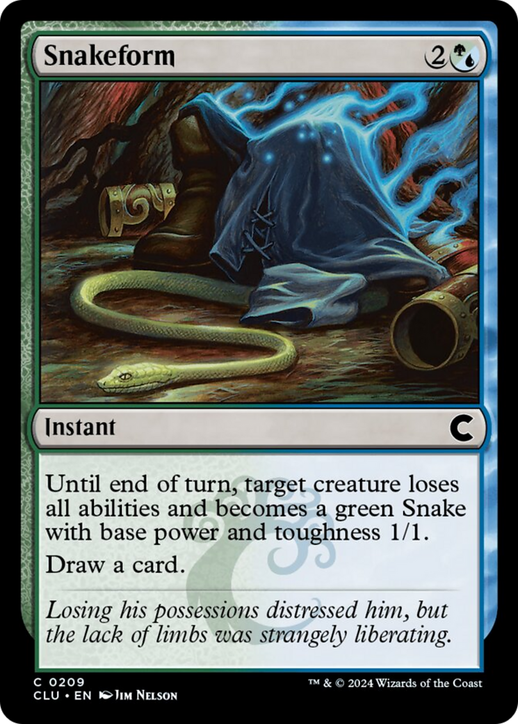 Snakeform [Ravnica: Clue Edition] | Gaming Infinity