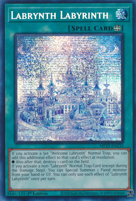 Labrynth Labyrinth [MP23-EN233] Prismatic Secret Rare | Gaming Infinity