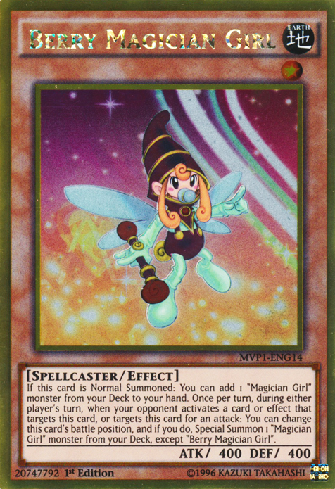 Berry Magician Girl [MVP1-ENG14] Gold Rare | Gaming Infinity