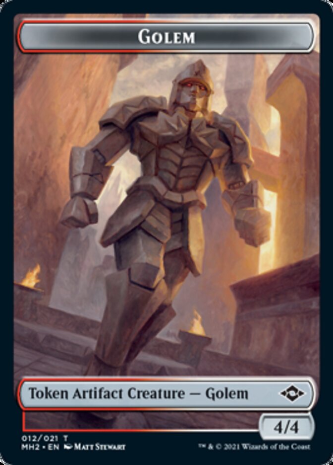 Golem Token [Modern Horizons 2 Tokens] | Gaming Infinity