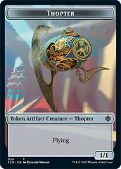 Elephant // Thopter Double-Sided Token [Starter Commander Decks] | Gaming Infinity