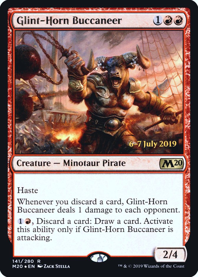 Glint-Horn Buccaneer  [Core Set 2020 Prerelease Promos] | Gaming Infinity