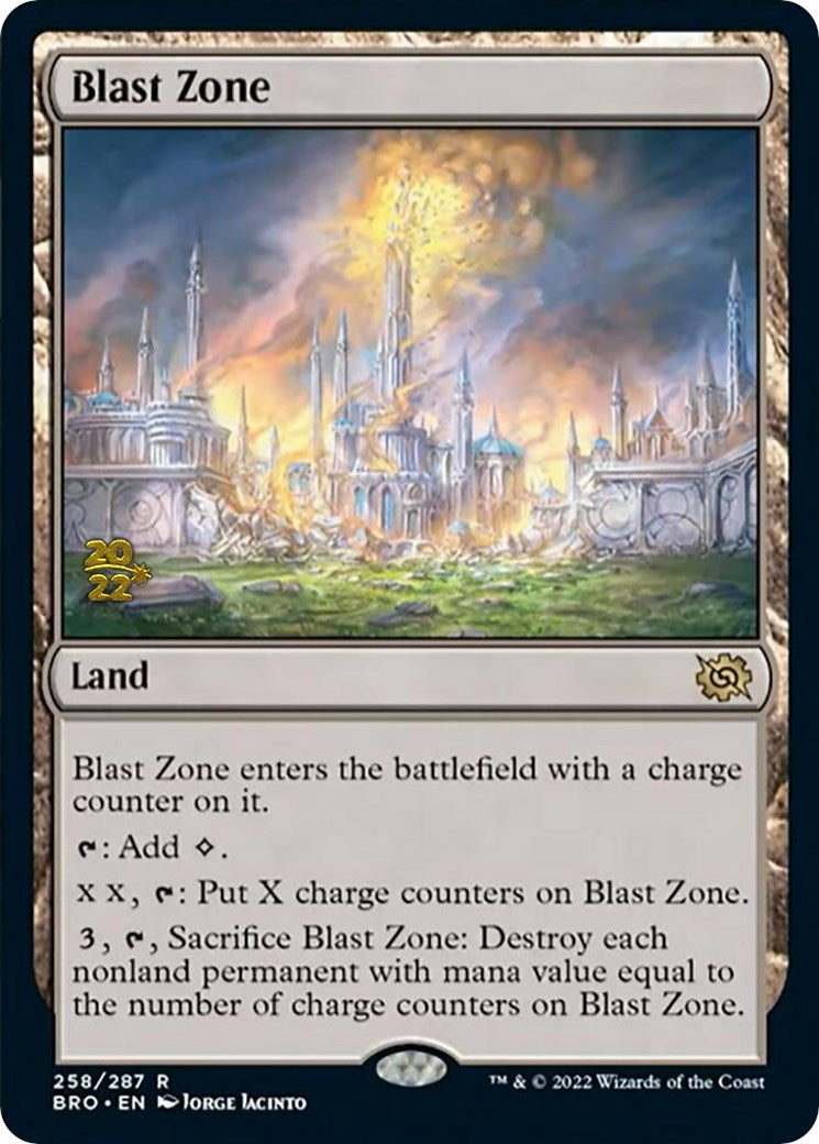 Blast Zone (258) [The Brothers' War: Prerelease Promos] | Gaming Infinity
