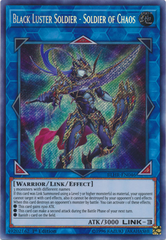 Black Luster Soldier - Soldier of Chaos [BLHR-EN046] Secret Rare | Gaming Infinity