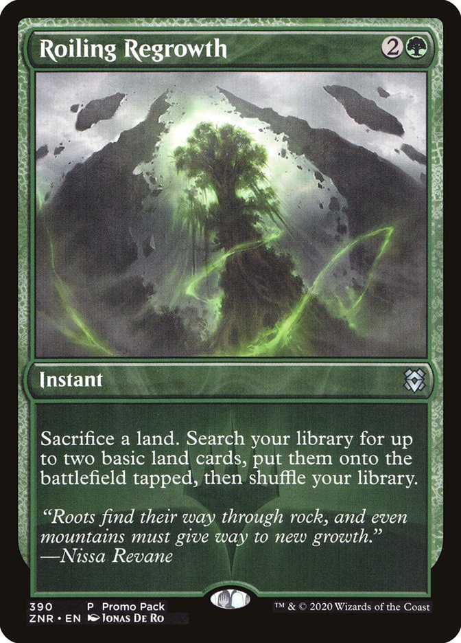 Roiling Regrowth (Promo Pack) [Zendikar Rising Promos] | Gaming Infinity