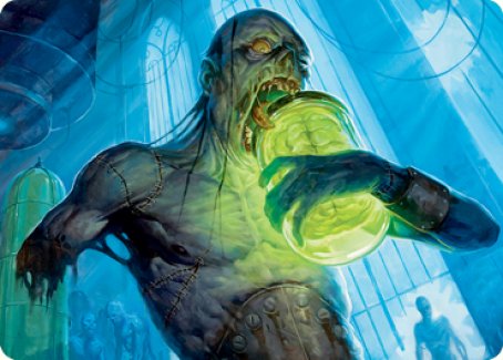 Larder Zombie Art Card [Innistrad: Midnight Hunt Art Series] | Gaming Infinity
