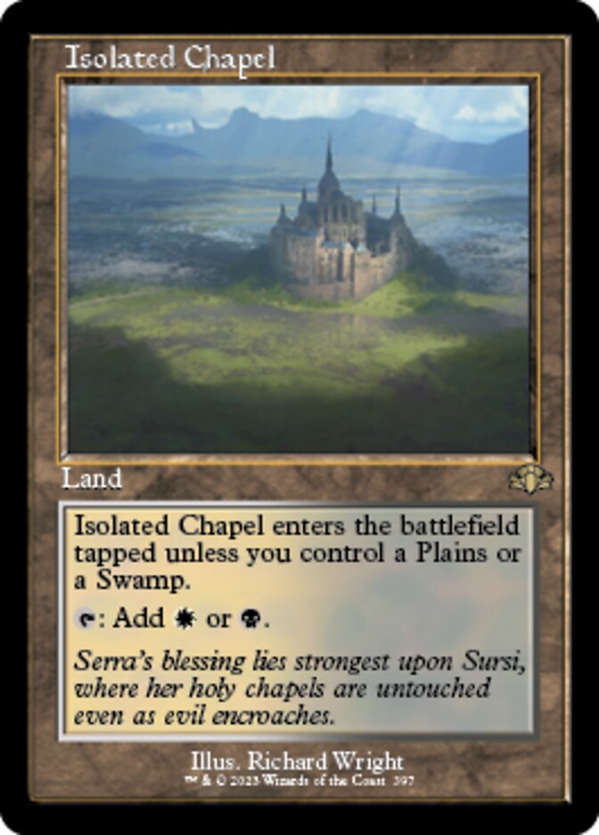 Isolated Chapel (Retro) [Dominaria Remastered] | Gaming Infinity