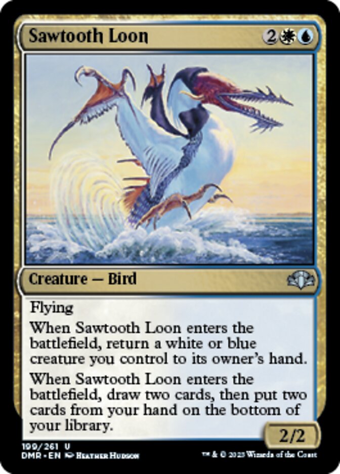 Sawtooth Loon [Dominaria Remastered] | Gaming Infinity