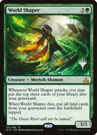 World Shaper [Rivals of Ixalan Promos] | Gaming Infinity