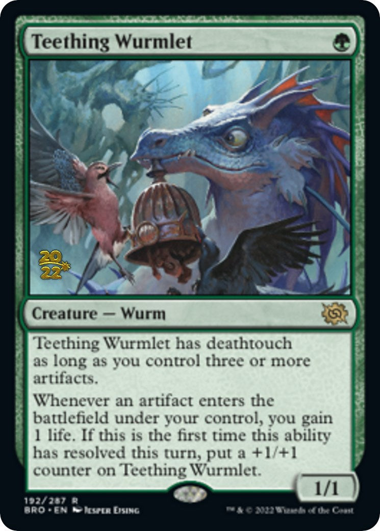 Teething Wurmlet [The Brothers' War: Prerelease Promos] | Gaming Infinity